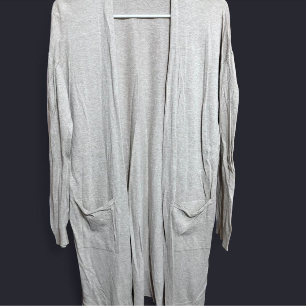 Old Navy Women's Tan Open Cardigan